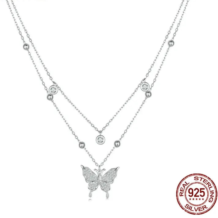 Butterfly Pendant Necklace